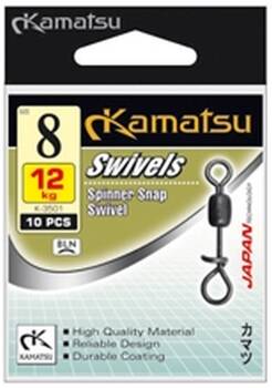 Krętlik Kamatsu Spinner Snap Swivel