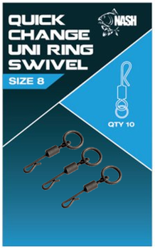 Krętlik Nash Quick Change Ring Swivel