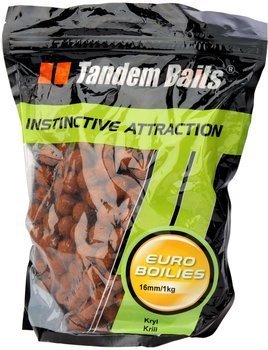 Kulki haczykowe Tandem Baits Euro Boilies 1kg - Kryl