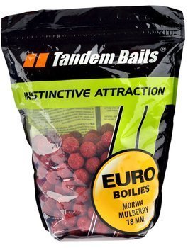 Kulki haczykowe Tandem Baits Euro Boilies 1kg - Morwa