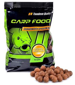 Kulki haczykowe Tandem Baits Euro Boilies 1kg - Scopex