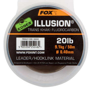 Linka Fox Edges Illusion Flurocarbon Leader