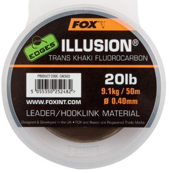 Linka Fox Edges Illusion Flurocarbon Leader