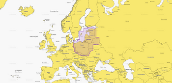 Mapy NAVIONICS PLATINUM Baltic Sea - East Coast Regular