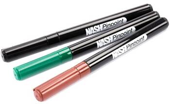 Marker Nash Pinpoint Hook and Tackle Camouflage Marker Pens