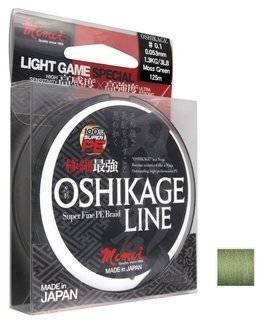 Momoi Oshikage 0.064mm 2.0kg 4,5lb zielona - plecionka spinningowa