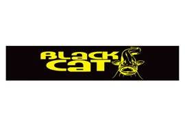 Naklejka Black Cat 10x42cm