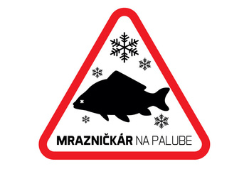 Naklejka Delphin Mraznickar na palube