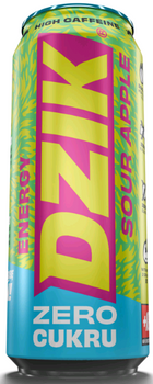 Napój Dzik Energy Sour Apple Zero Kalorii 500ml