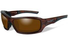 Okulary polaryzacyjne WileyX Echo Amber Matte Layered Tortoise Frame