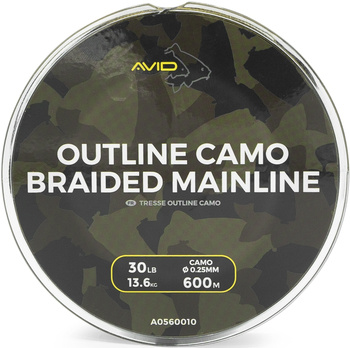 Plecionka AVID Outline Camo Braided Mainline