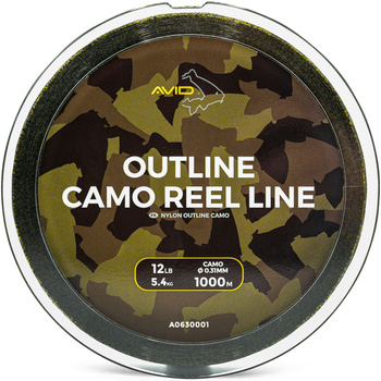 Plecionka AVID Outline Camo Reel Line