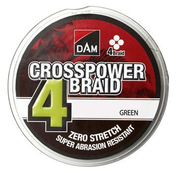 Plecionka DAM CrossPower 4-Braid 150m Green