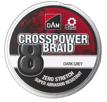 Plecionka DAM CrossPower 8-Braid 150m Dark Grey