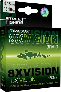 Plecionka Dragon Street Fishing 8X Vision