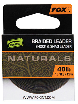 Plecionka Fox Naturals Braided Leader