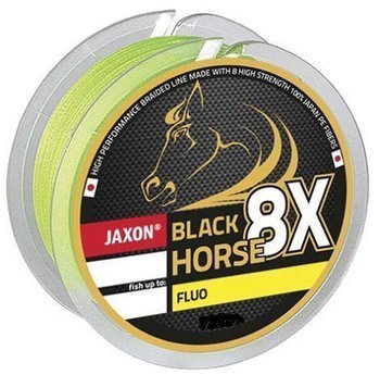 Plecionka Jaxon Black Horse 8X Fluo