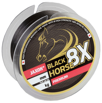 Plecionka Jaxon Black Horse 8X Premium