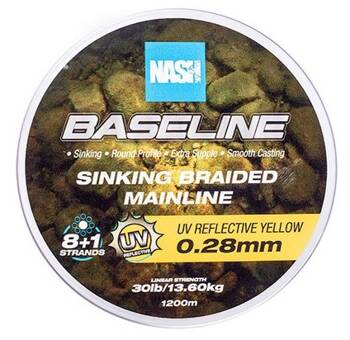 Plecionka Nash Baseline Sinking Braid