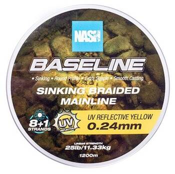 Plecionka Nash Baseline Sinking Braid