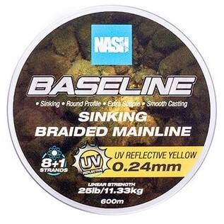 Plecionka Nash Baseline Sinking Braid