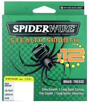 Plecionka Spiderwire Stealth Smooth 12 Żółta - 150m