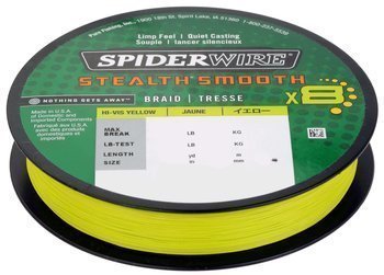 Plecionka Spiderwire Stealth Smooth 8 Żółta - 150m