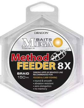 Plecionka Team Mega BAITS Method Feeder 8X Sinking