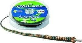 Plecionka karpiowa przyponowa Jaxon Pro Carp Lead Core brązowo-czarna 5mb