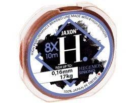 Plecionka tonąca 8x Jaxon Hegemon Sinking 0,08-0,20mm 10m