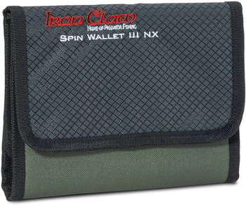 Portfel na przypony i przynęty Iron Claw Spin Wallet III NX