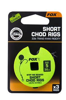 Przypon Fox Fox EDGES Chod Rigs - Short