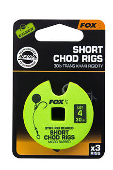 Przypon Fox Fox EDGES Chod Rigs - Short