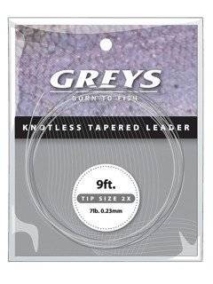 Przypon koniczny bezwęzłowy Greys Greylon Knotless Tapered Leader