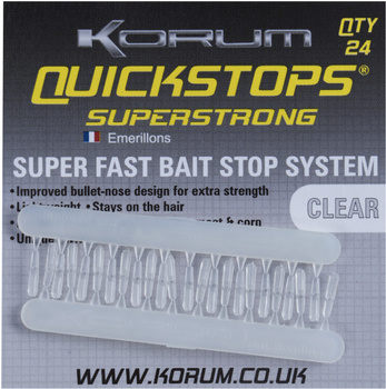 Stopery Korum Quickstops Superstrong