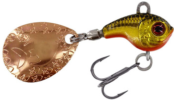 Wirujący ogonek Westin DropBite Tungsten Spin Tail Jig