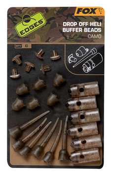 Zestaw Fox Edges Camo Drop Off Heli Buffer Bead Kit