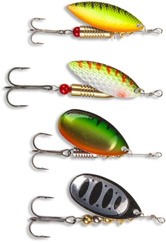 Zestaw Obrotówek Saenger Specialist Perch Pike Spinner Set