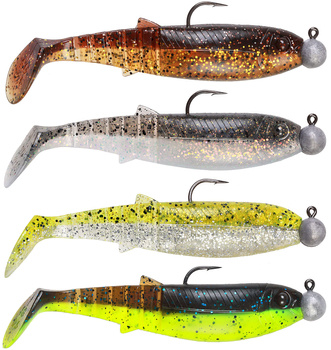 Zestaw gum spinningowych Savage Gear Cannibal Shad