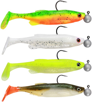 Zestaw gum zbrojonych Savage Gear Fat Minnow T-Tail RTF