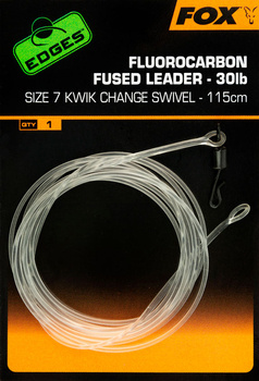 Zestaw końcowy Fox Fluorocarbon Fused Leader