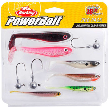 Zestaw przynęt Berkley Pro Pack Jig Minnow Clear Water