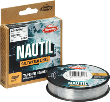 Żyłka Berkley Nautil Surf Tapered Lines 5x15m